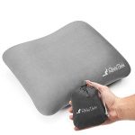 RikkiTikki Inflatable Camping Pillow - Hiking Pillow Ultralight - Backpacking Pillow Lightweight - Camp Pillow Compressible - Blow Up Camping Pillow