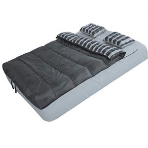 Insta-Bed 6 Piece Bed Set for Airbeds - Gray