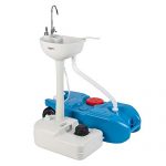 Upgraded Portable Sink and Tote Water Tank Combo - Your Hygiene Solution on the Go