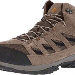 Columbia Men's Crestwood Mid Waterproof Hiking Boot, Breathable, High-Traction Grip