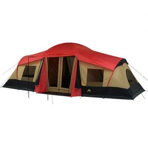Ozark Trail 10-Person 3-Room Cabin Tent w/ Front Porch