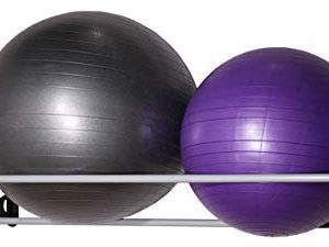 Vita Vibe Wall Storage Rack for Exercise/Yoga/Stability Balls - for Storing Ball Sizes 25cm to 95cm (10" to 36")