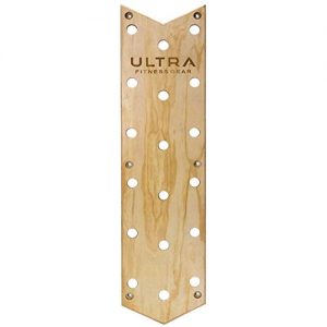 Ultra Fitness Gear 51-Inch Climbing Peg-Board, Crossfit Exercise Equipment, Climbing Wall Training Ladder for Fitness, Agility and Muscle Strength