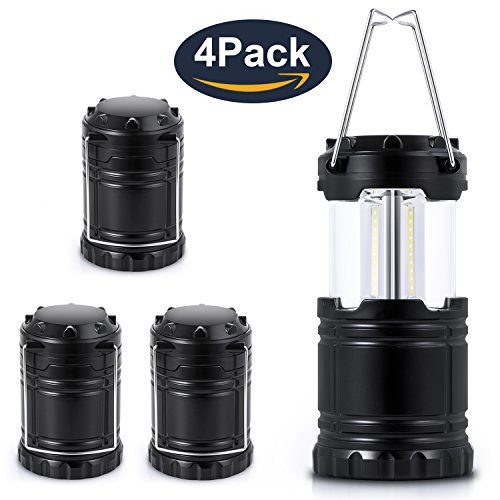 LED Camping Lantern, Super Bright Portable Lanterns, Must Have During Hurricanes, Emergencies, Storms, Outages, Original Patented Collapsible Camping Lights/Lamp