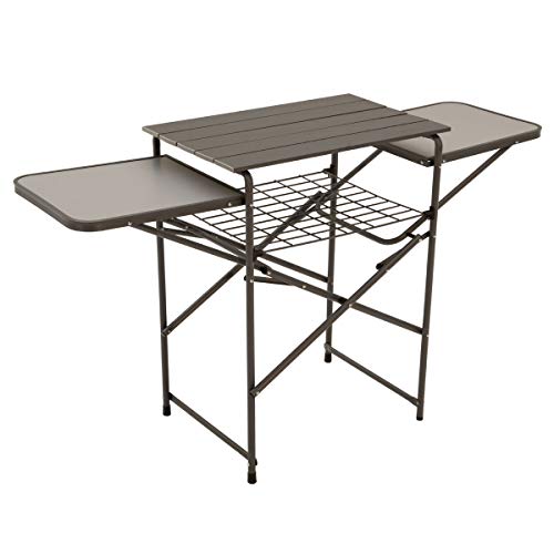 Eureka! Camp Kitchen Camping Cooking Table and Shelf, One Size