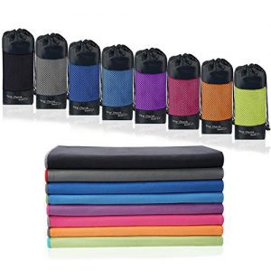 Your Choice Microfiber Travel Towel, Fast Drying Towel for Camping, Travel, Beach, Gym, Backpacking, Sports and Swimming. Sweat Absorbent, Lightweight and Ultra Compact