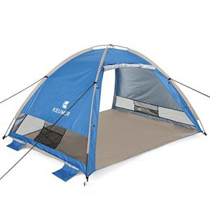 G4Free Large Beach Tent Camping Sun Shelter Portable Automatic Cabana Anti UV Shade