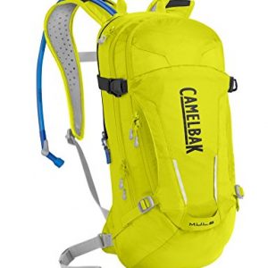 CamelBak M.U.L.E. Mountain Biking Hydration Pack - 20 Percent More Water Per Sip - Easy Refilling Hydration Backpack - Magnetic Tube Trap - 100 Ounce