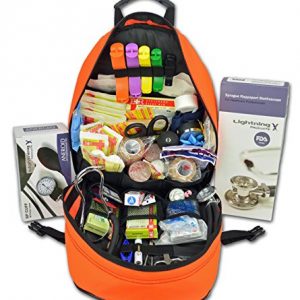 Lightning X First Responder EMT/EMS Backpack Stocked First Aid Supplies Kit B