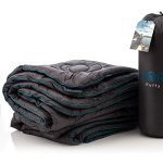 SORISON Large Extra Warm Down Alternative Camping Blanket, Hammock Top Quilt and Puffy Stadium Blanket for Cold Weather, Weatherproof
