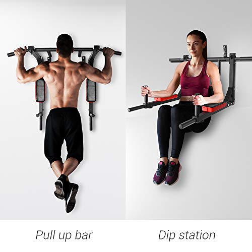 fitness. Indoor & outdoor Gym Wall Mounted dip Bars Exercise/Workout