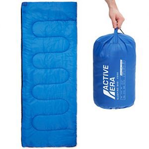 Active Era Sleeping Bag for Indoor and Outdoor use - Lightweight Premium Sleeping bags for Adults, Kids and Teens - Warm and Water Resistant for Camping, Hiking and Backpacking