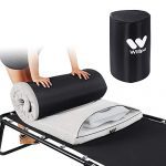 Willpo Camping Foam Pad Small Single Size [75''x24''x2] Roll-up Adjustable Lightweight Mattress
