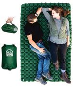 In Your Prime Double Sleeping Pad for Camping + Multi-use Pump Sack & Carabiner