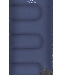 TETON Sports Celsius Junior Kids Sleeping Bag; Perfect for Camping, Traveling, and Sleepovers; Start Their Camping Experience Off Right with this Sleeping Bag; Stuff Sack Included