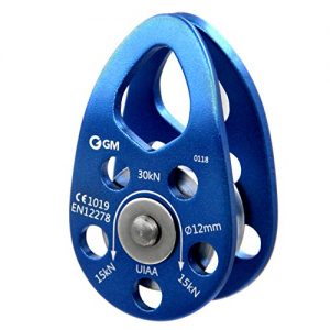 GM CLIMBING UIAA Certified 30kN Swing Cheek Micro Pulley CE General Purpose