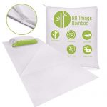 Travel Sheet/Sleeping Bag 100% Bamboo Travel Bedding for Camping/Hotel Stay and Other Travels - Beautifully Soft Roomy Lightweight Sleep Liner, Sack, Bag, Sheet- Pillow Pocket, Zippers, Carry Bag