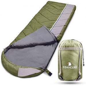 Camping Sleeping Bags for Adults - 3 Season Warm & Cool Weather, Lightweight & Waterproof Bag for Hiking, Camping, Traveling