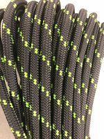 Double Braid Polyester Arborist Rope 3/4, Charcoal