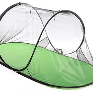 SANSBUG 1-Person Free-Standing Pop-Up Mosquito-Net (All-Mesh, Poly Floor)
