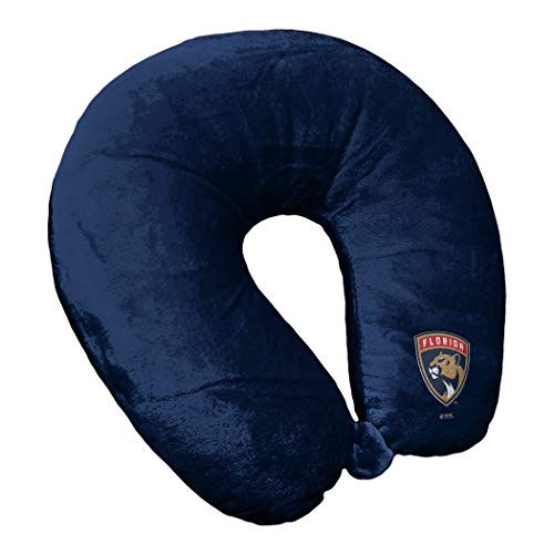 Officially Licensed NHL Applique Neck Pillow, Multi Color, 12" x 13" x 4"