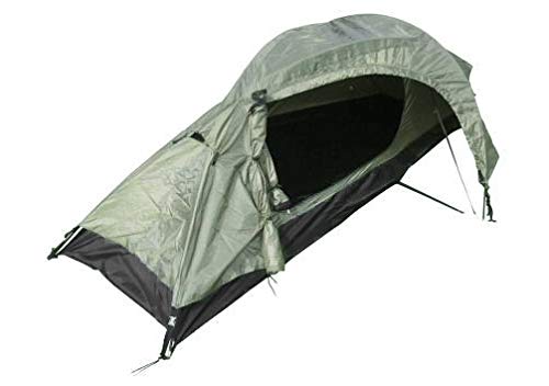 Mil-tec One Man Olive Green Recon Tent ⋆ OutdoorFull.com