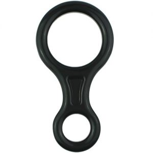 PROND Terminal 8 Descender, Climb Aluminum Figure 8 Descender Rigging Plate Heavy Duty, 35KN Aluminum Alloy Descender for Outdoor Climbing Rappel Gear Downhill Ring Equipment and Belay Device