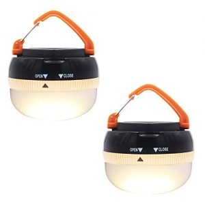 Portable Mini LED Camping Lantern,Ultra Bright Tent Lantern Light with Retractable Hook and 5 Light Modes for Camping,Tent,Emergency