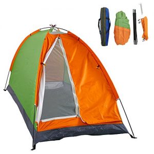 Boson Outdoor Lightweight Portable Single Person Easy Setup Tent with Carry Bag for Camping Hiking Traveling Backpacking