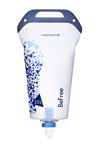 Katadyn BeFree 3.0L Water Filter, Fast Flow, 0.1 Micron EZ Clean Membrane for Personal or Small Group Camping, Backpacking or Emergency Preparedness