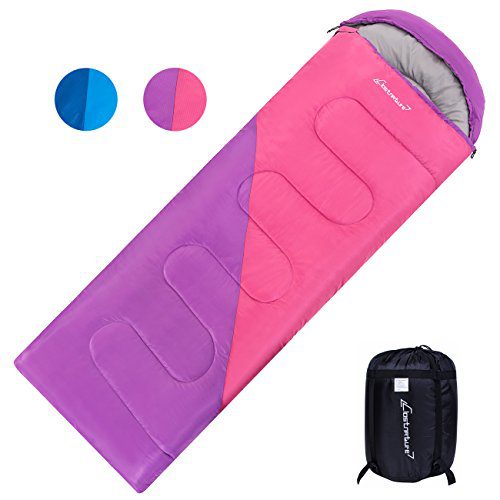 Clostnature Sleeping Bag - Lightweight Waterproof Camping Sleeping Bag for Adults, Kids, Women, Men's Hiking, Outdoors, Mountaineering - Compression Sack Included
