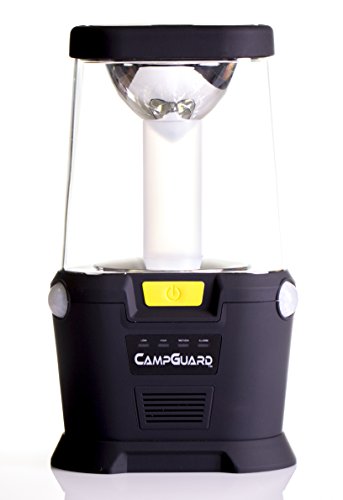 CampGuard LED Lantern with Motion and Motion with Audible Audio Alarm Camping Lantern