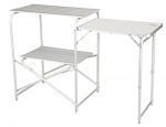 Alpine Mountain Gear Roll Top Kitchen Table, Grey