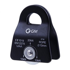 GM CLIMBING 20kN UIAA Certified Micro Prusik Minding Pulley 1/2"