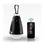 SEVEN HITECH Waterproof Tent Light -Camping Lanterns with Remote Control,Outdoor Tent LED Lamp with Mosquito Repellent Green Light Option-USB Rechargeable Ultra Bright Bulb for Tents, Camping or Back
