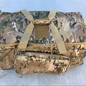 Military Tactical Wheeled Deployment Trolley Duffel Bag