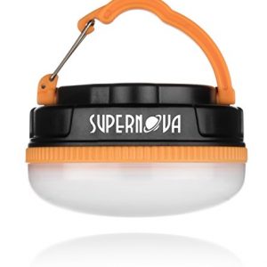 Supernova Halo 150 Extreme LED Camping and Emergency Lantern - The Brightest Most Versatile Tent Light Available - Backpacking - Hiking - Auto - Home - College - Batteries Included