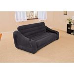 Intex Pull-out Sofa Inflatable Bed, 76" X 87" X 26", Queen