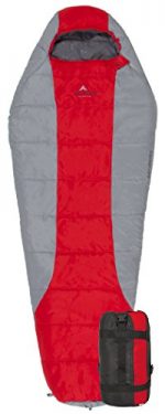TETON Sports Tracker 5 Lightweight Mummy Sleeping Bag; Great for Hiking, Backpacking and Camping; Free Compression Sack