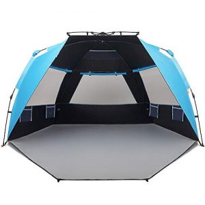 Outdoors Instant Shader Dark Shelter Deluxe XL - Your Ultimate Beach Tent Sun Shelter