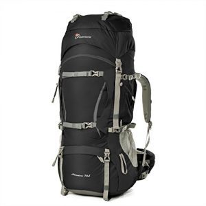 MOUNTAINTOP 70L/75L Internal Frame Hiking Backpack