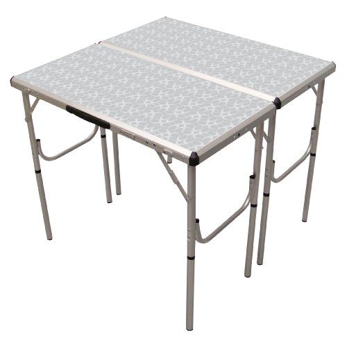 Coleman Pack-Away 4-in-1 Adjustable Height Folding Camping Table