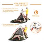6 Person Tents for Family Camping, Quick Easy Set Up, Instant Pop Up Dome Outdoor Tent - Image 4