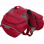 RUFFWEAR - Palisades Dog Backpack and Harness for Hiking and Camping, 2 Detachable Saddlebags, 2 Collapsible Hydration Bladders (1 liter each)