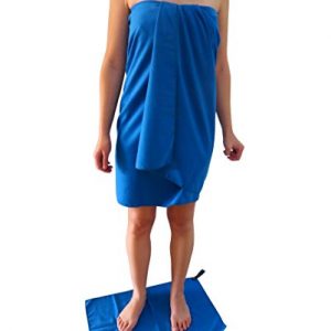 Microfiber Quick Dry Travel Towel, XL 30x60" - Comes With Fast Dry Hand Towel - Our Super Absorbent Dry Towel is So Soft, Lightweight and Compact - for Camping, Gym or a Beach Towel