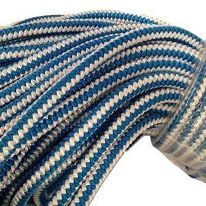 1/2 Inch by 100 Feet 12 Strand Polyester Blue Ox Arborist Climbing Rope