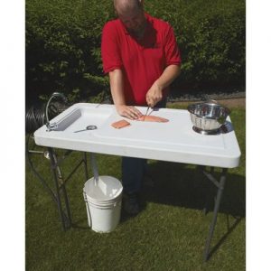 Kotulas Fish Cleaning Camp Table with Faucet