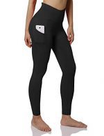 ODODOS Out Pocket High Waist Yoga Pants,Tummy Control,Pocket Workout Yoga Pant