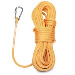 CragPro Static Climbing Rope,10.5mm x 20m UIAA Certified Outdoor Rappelling Cord