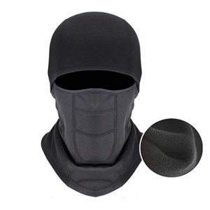 FSIGOM Windproof Balaclava Face Ski Mask,Winter Hat Outdoors Helmet Liner Mask, Suitable for Skiing Motorcycle Bicycle Climbing,Black